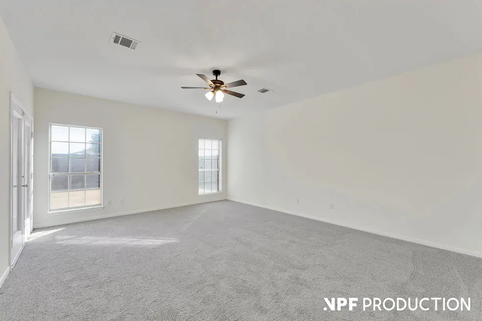 Master Bedroom - Before staging